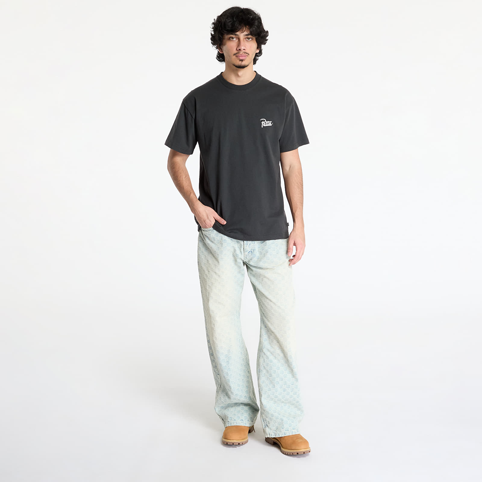 T-shirts Patta Snake Heart T-Shirt UNISEX Moonless Night