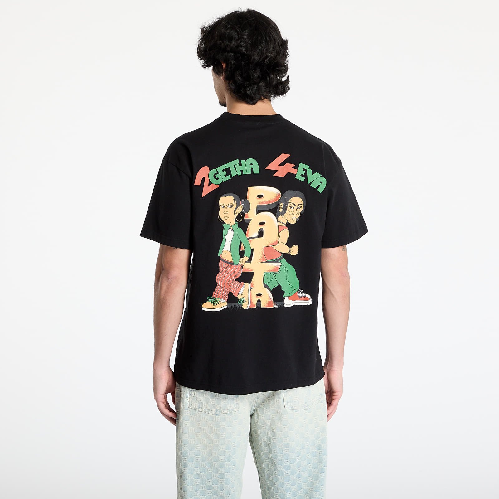 T-shirts Patta 2Getha4eva T-Shirt UNISEX Black