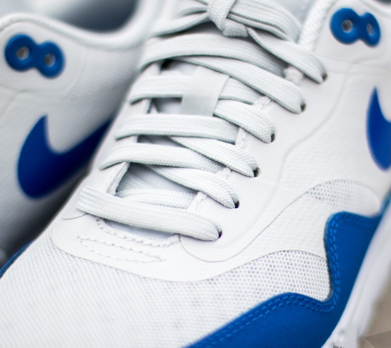 Scarpe donna Nike Wmns Air Max 1 Ultra Essential Pure Platinum Game Royal Footshop