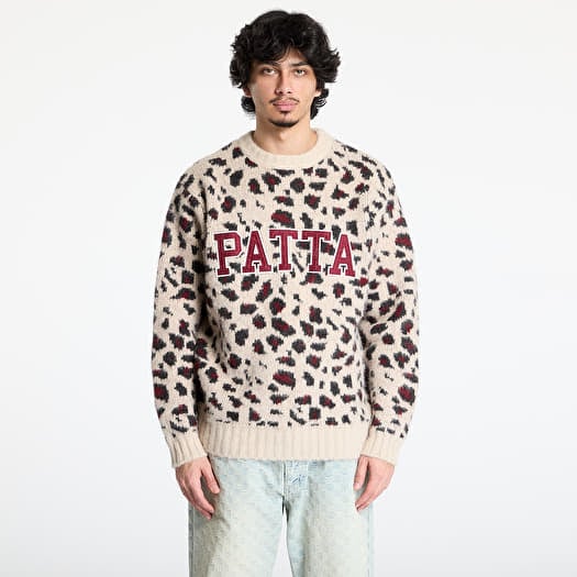 Sveter Patta Leopard Brushed Knitted Sweater UNISEX Multi