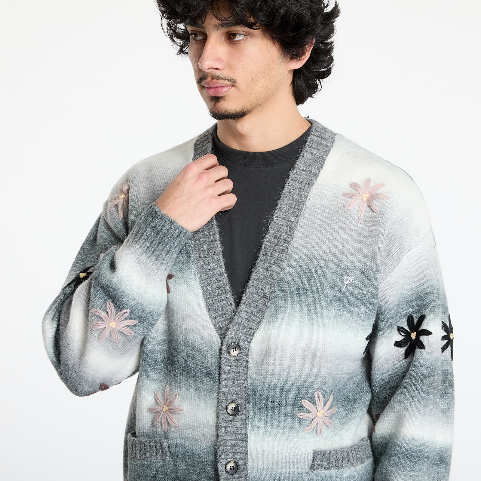 Sweaters Patta Peace & Love Knitted Cardigan UNISEX Forged Iron