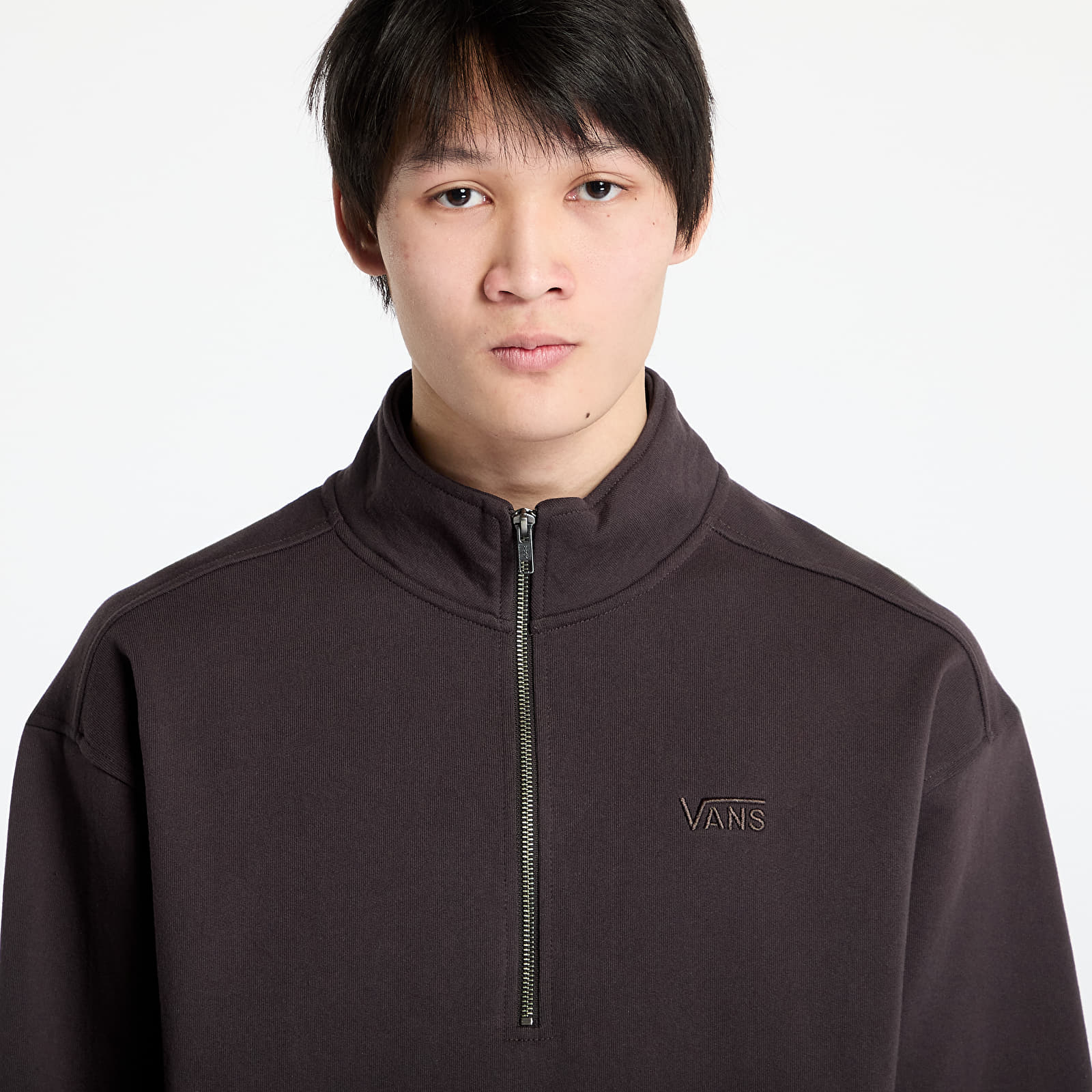 Mikiny Vans LX Van D Half Zip Sweatshirt After Dark