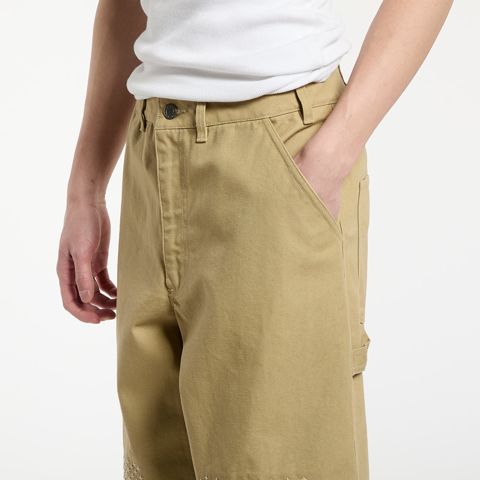 Džinsi Nike Life Men's Carpenter Pants Parachute Beige/ Parachute Beige