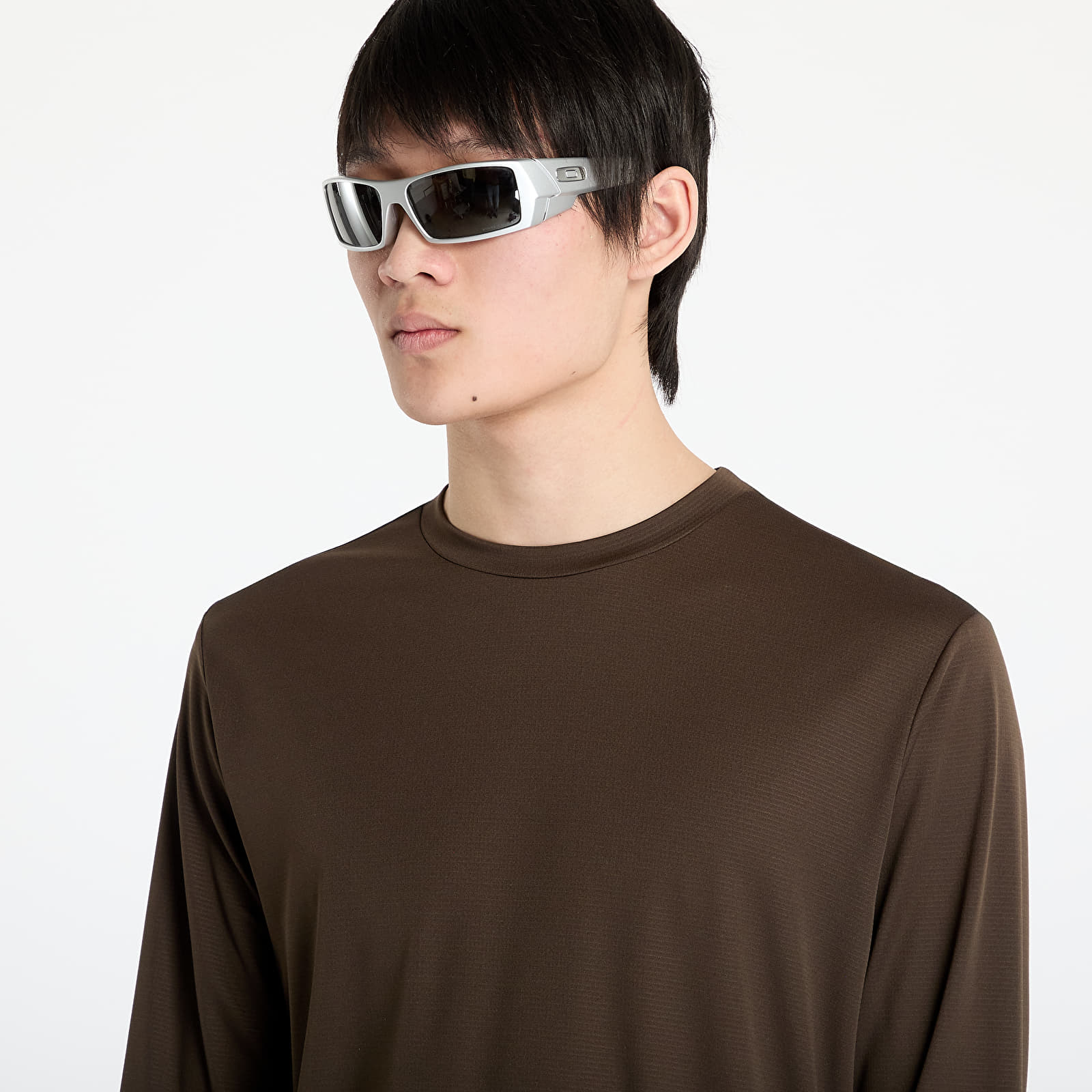 Tričká ROA Fireflies Long Sleeve Tee Dark Brown