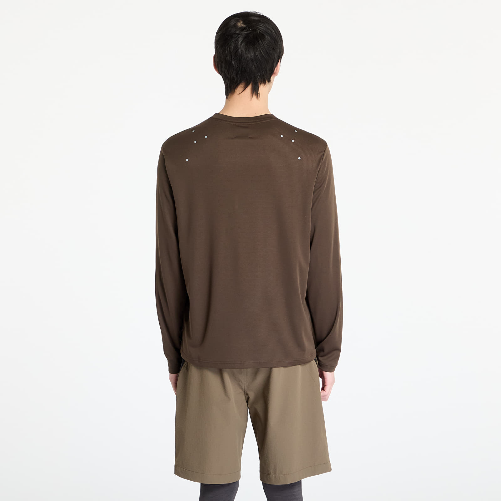 Tričká ROA Fireflies Long Sleeve Tee Dark Brown