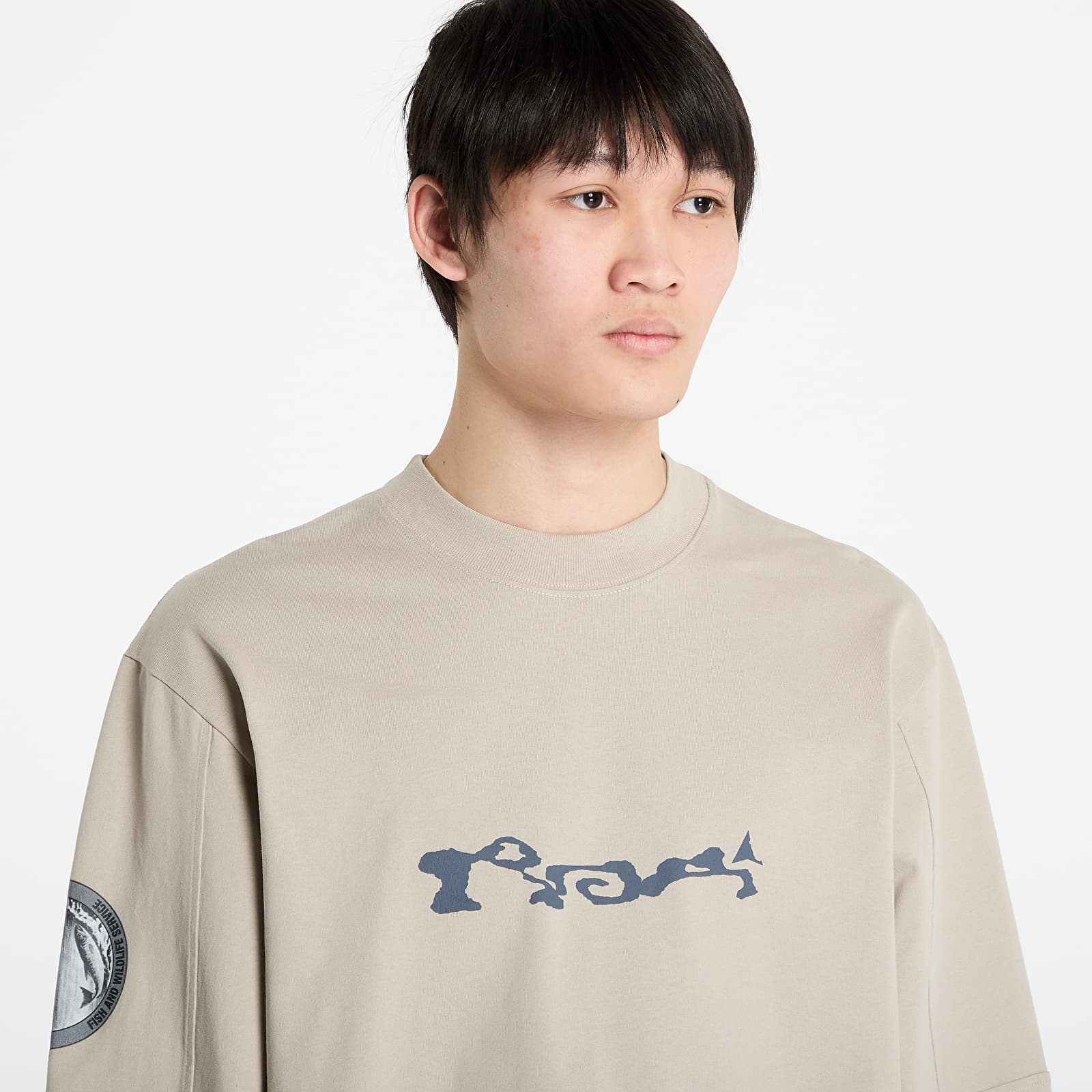 T-shirts ROA Division Long Sleeve Light Grey