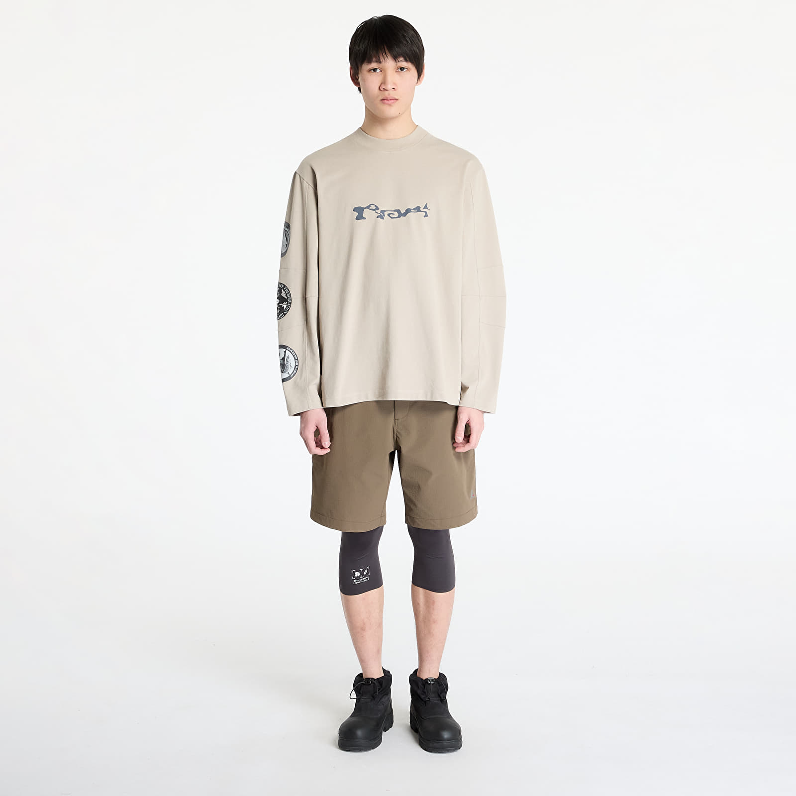 T-shirts ROA Division Long Sleeve Light Grey