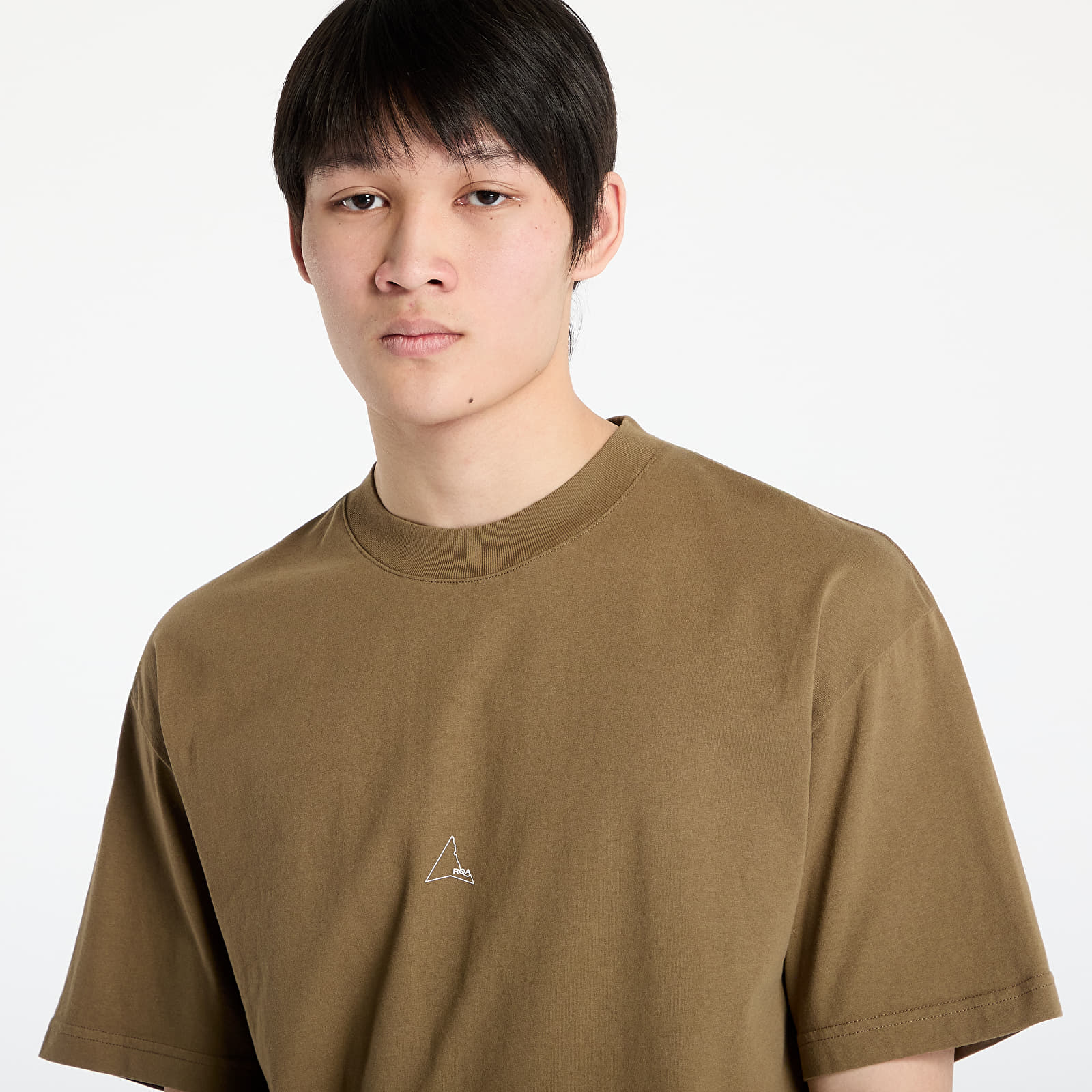 T-shirts ROA Logo T-Shirt Brown Olive