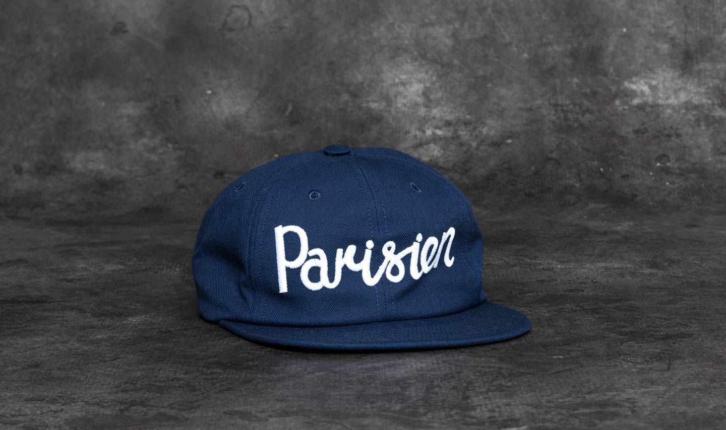 Gorras MAISON KITSUNÉ Parisien Baseball Cap Navy
