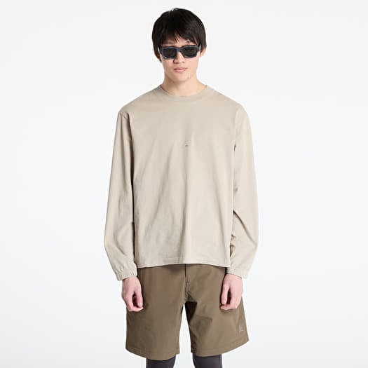 ROA Logo Long Sleeve Light Grey