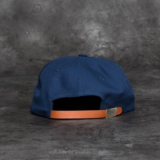 Caps MAISON KITSUNÉ Parisien Baseball Cap Navy | Footshop