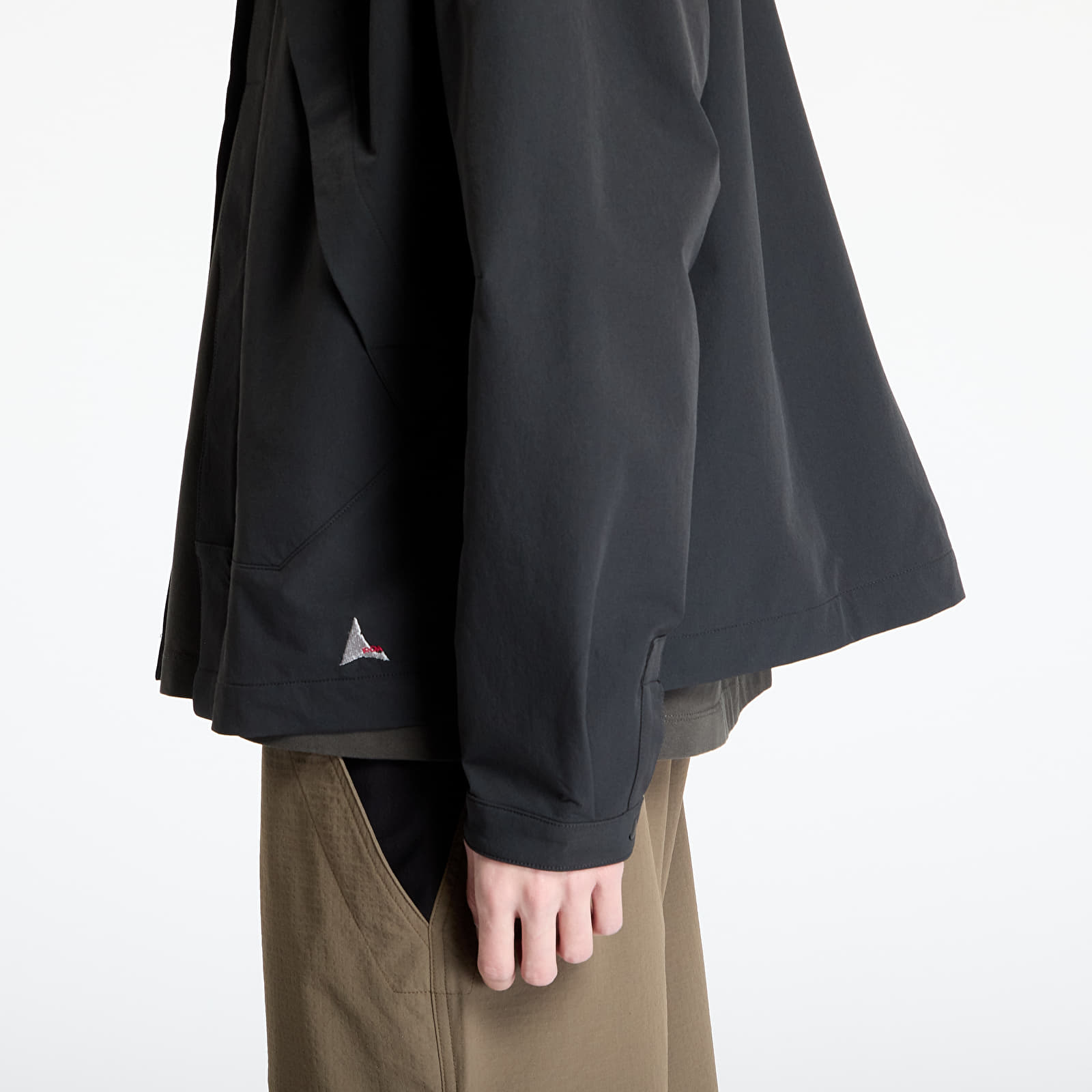 Men's shirts ROA Utility Overshirt Black