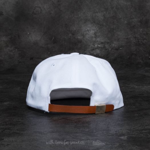 Caps MAISON KITSUNÉ Parisien Baseball Cap White | Footshop