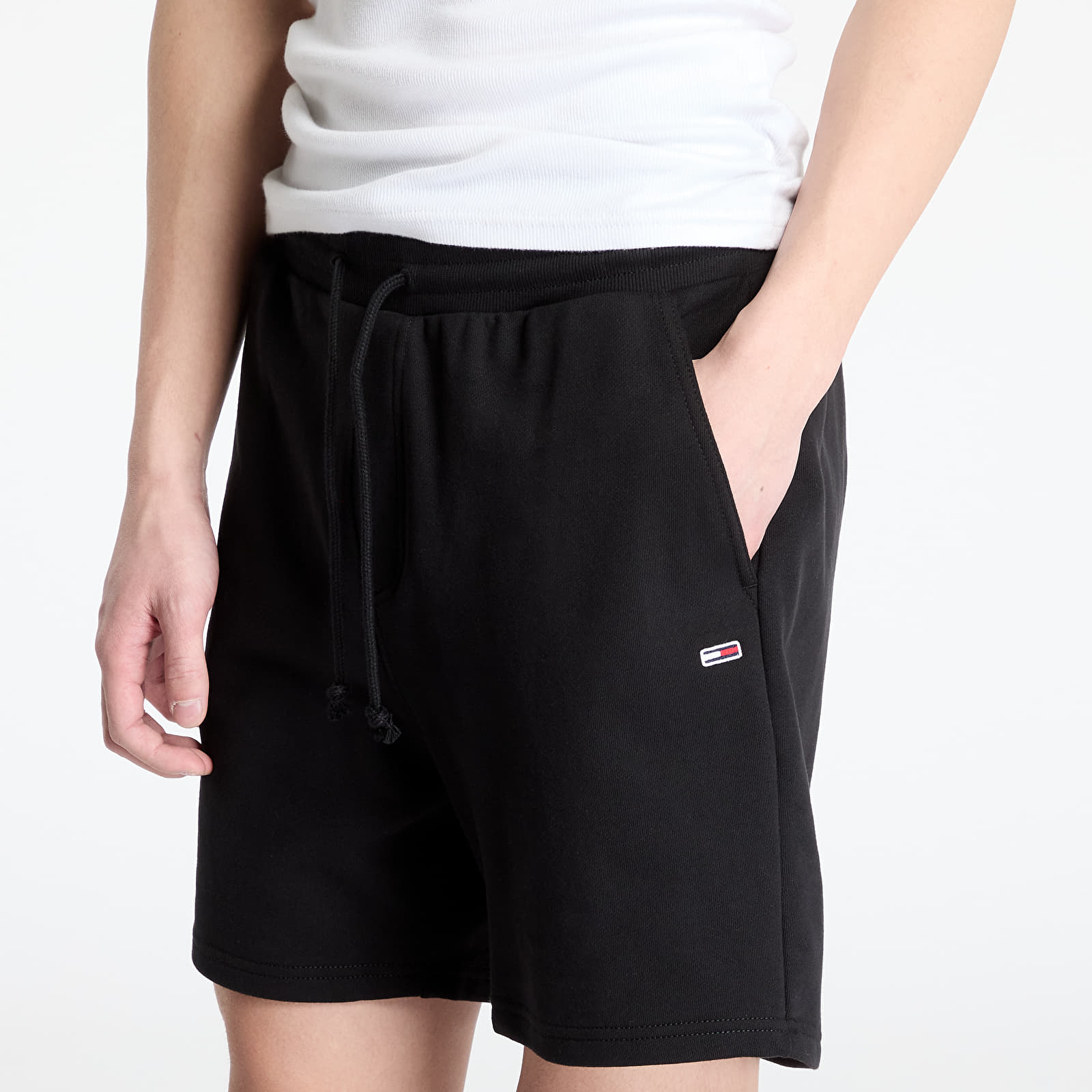 Shorts - Männer Tommy Jeans Entry Graphic Sweatshorts Black