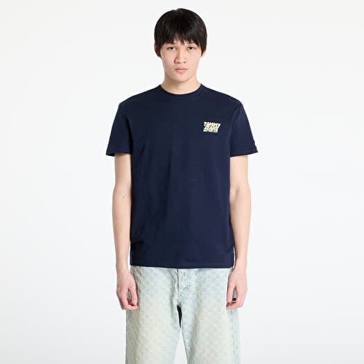 Μπλουζάκι Tommy Jeans Regular Bubble Back Tee Blue