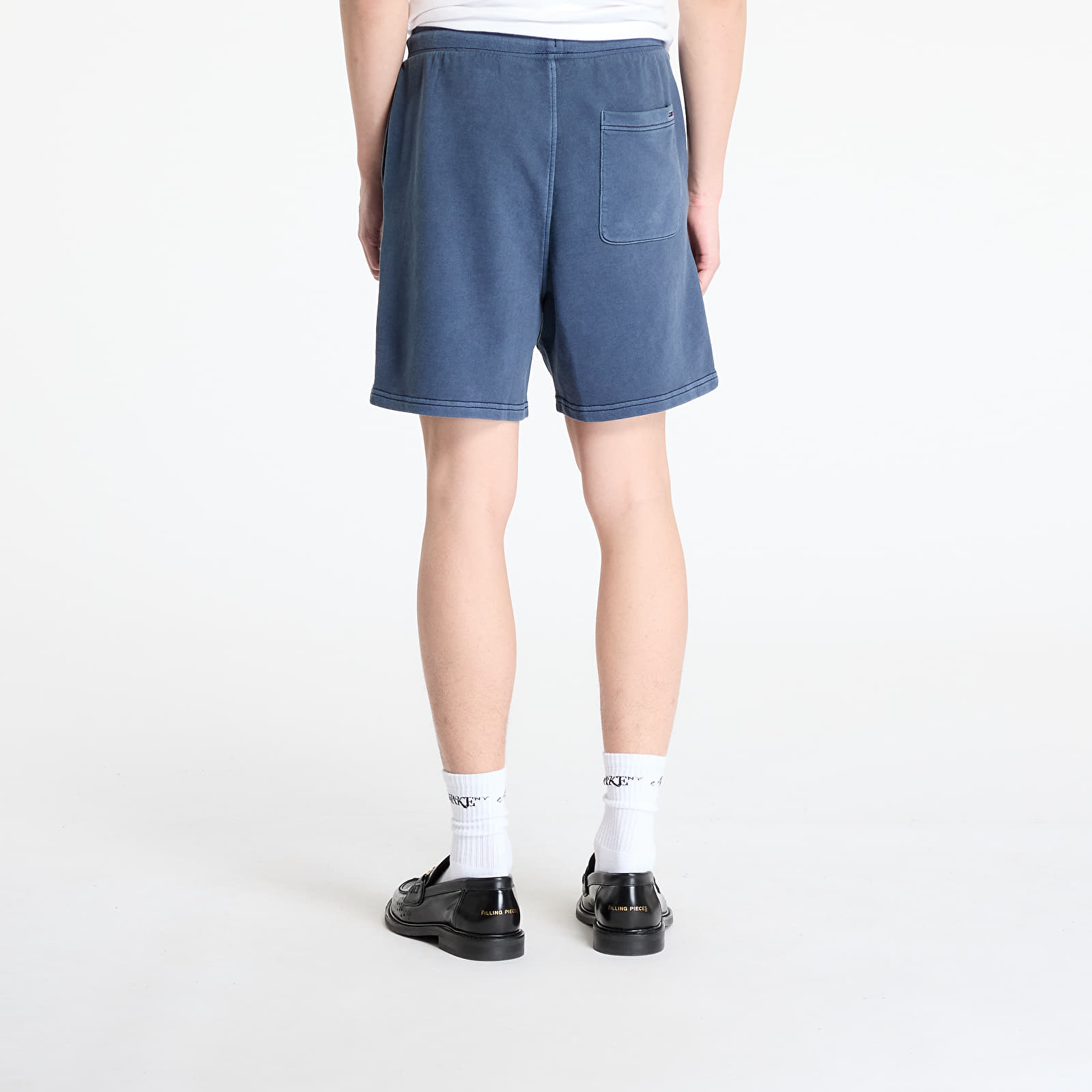 Men's shorts Tommy Jeans Regular Varsity Grap Shorts Blue