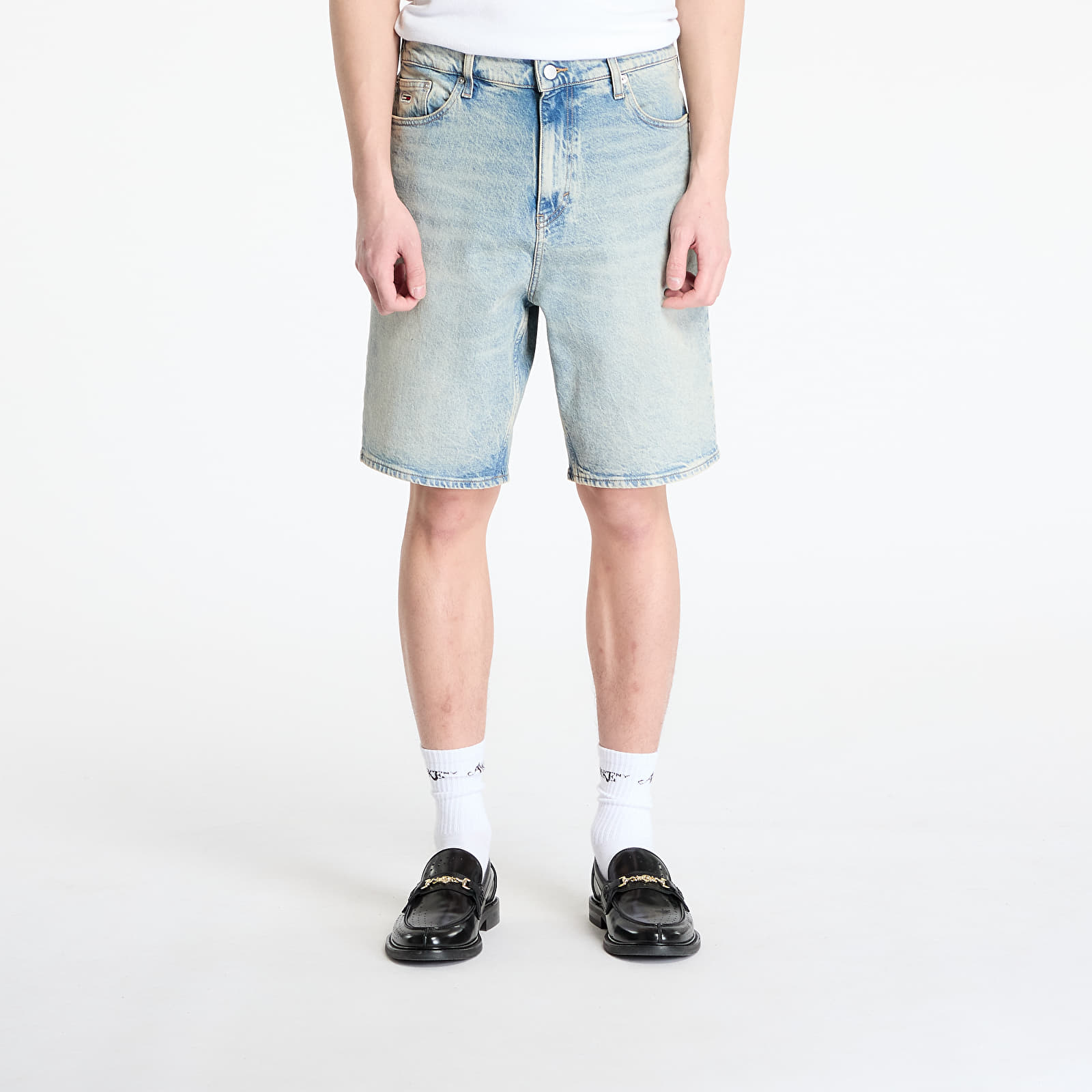 Pánské kraťasy Tommy Jeans Isaac Relaxed Short Denim