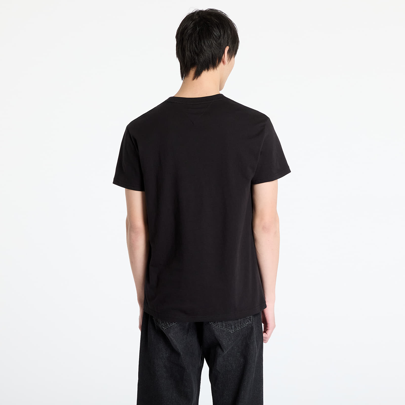 Men's T-shirts Tommy Jeans Regular Signature Dna Tee Black