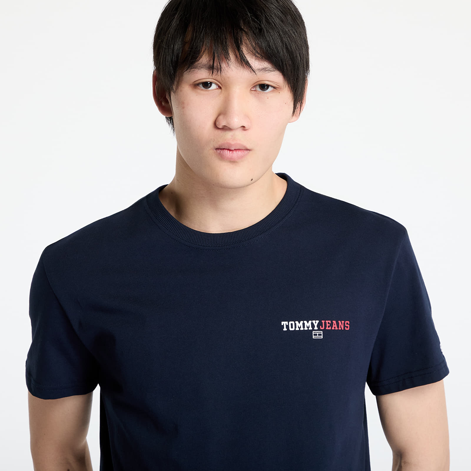 T-skjorter for menn Tommy Jeans Regular Dna Graphic Tee Blue
