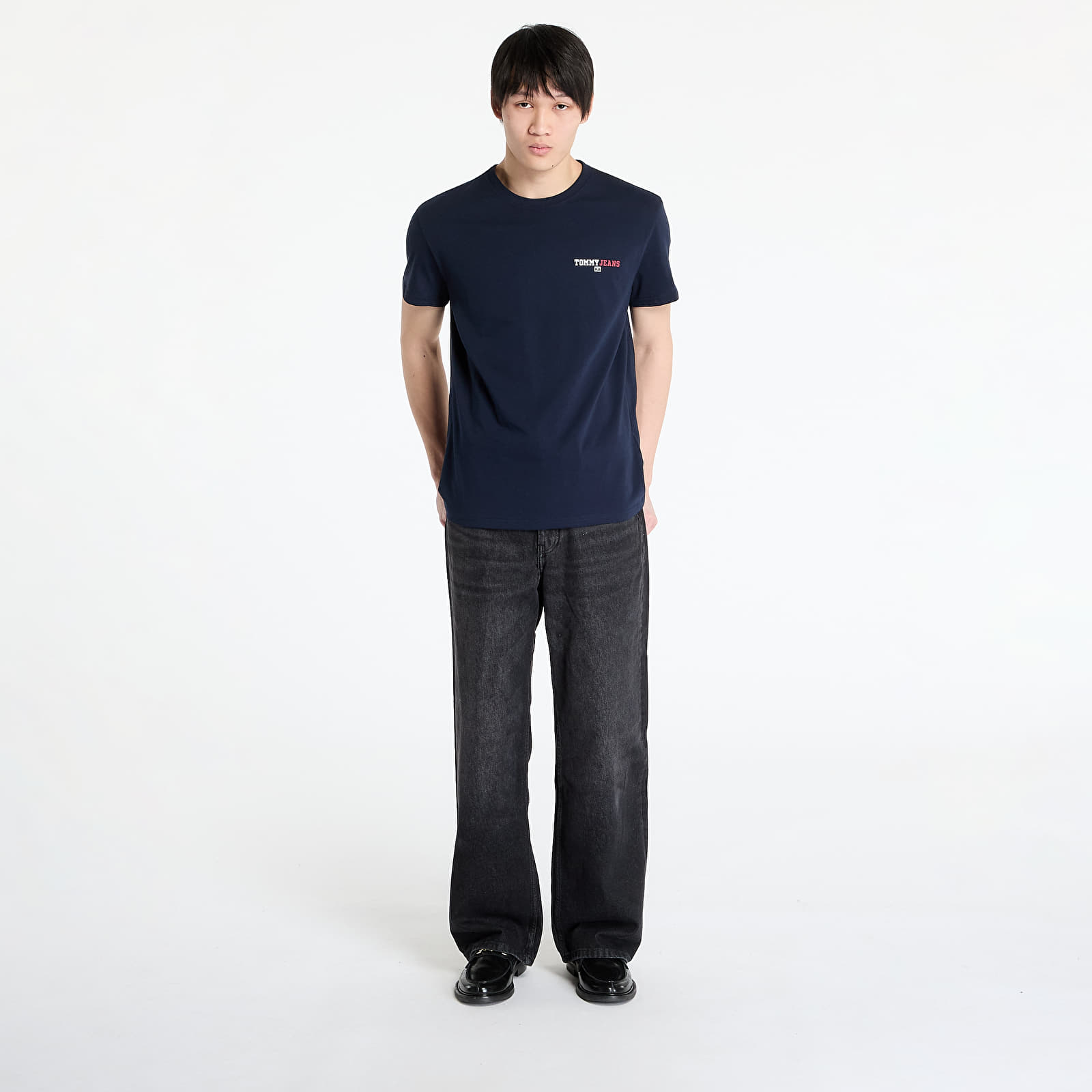 T-skjorter for menn Tommy Jeans Regular Dna Graphic Tee Blue