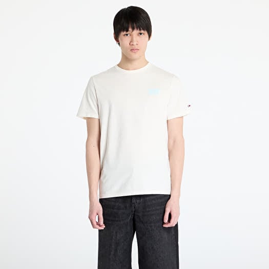 T-shirt Tommy Jeans Slim Bubble Print Tee White
