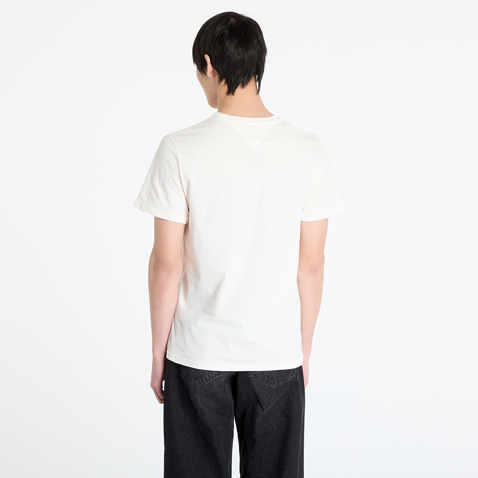 Pánská trička Tommy Jeans Slim Bubble Print Tee White
