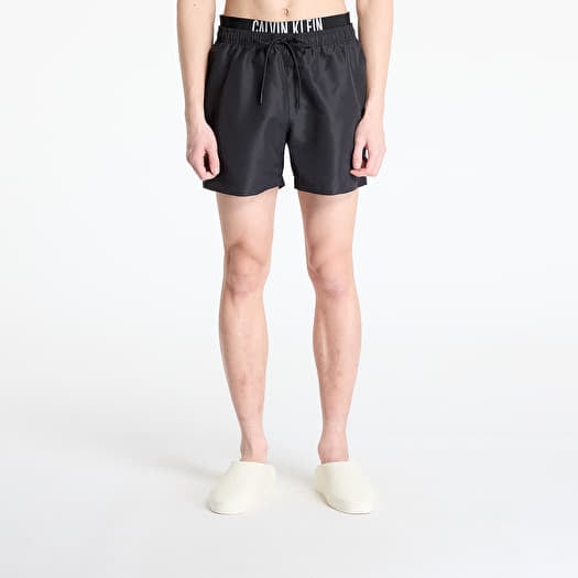 Calvin Klein Jeans Medium Double Wb Boardshorts Black