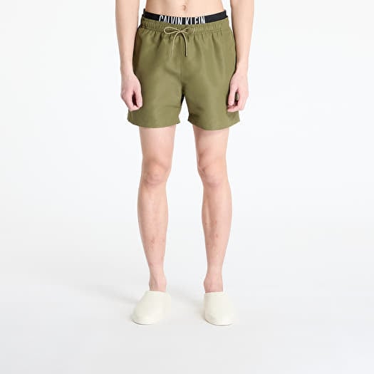 Calvin Klein Jeans Medium Double Wb Boardshorts Green
