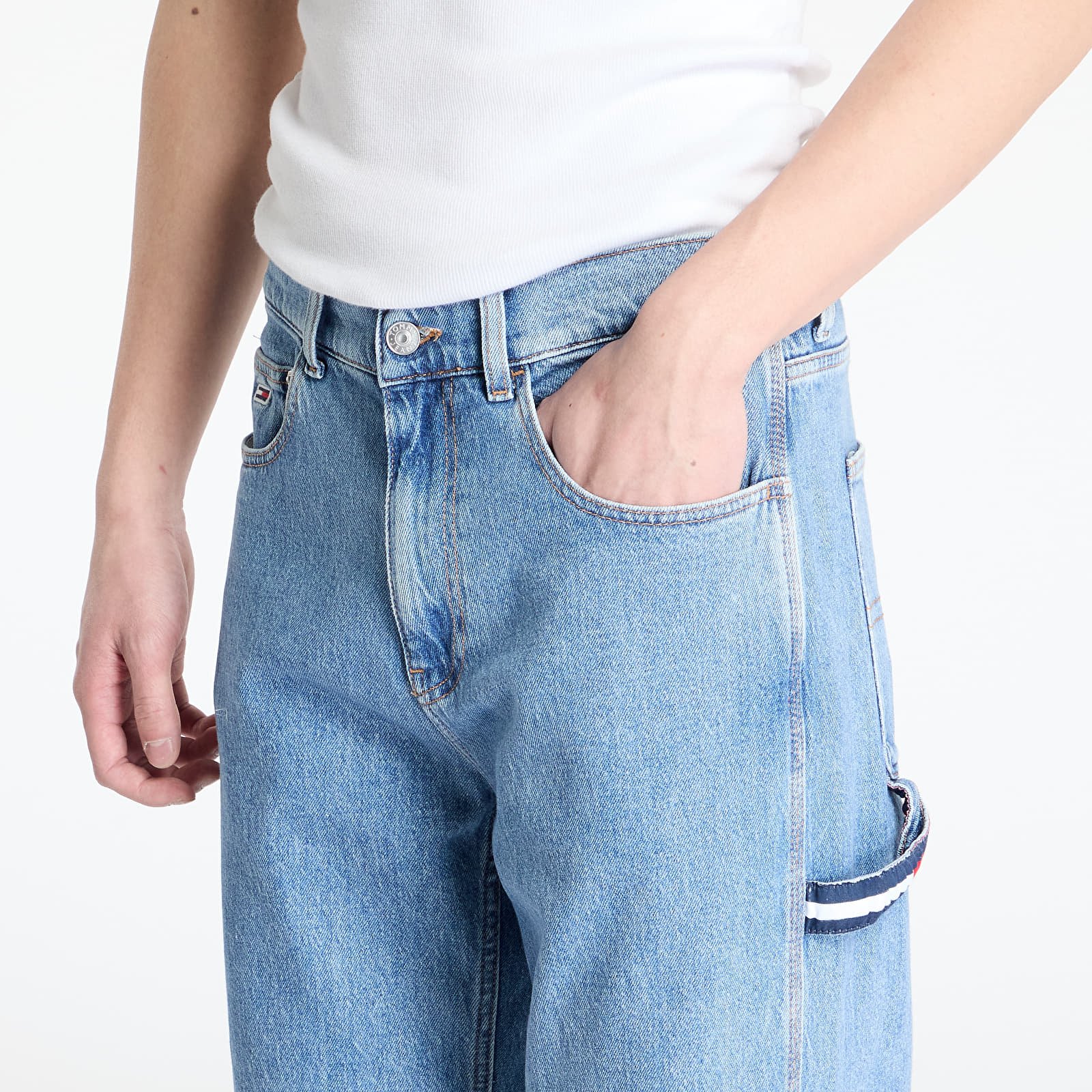 Meeste teksad Tommy Jeans Jaimie Relaxed Straight Carp Jeans Denim