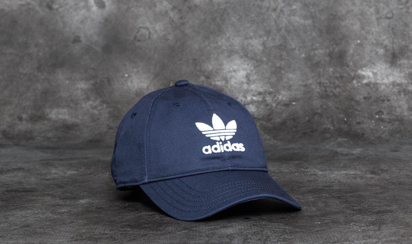 Caps adidas Trefoil Cap Collegiate Navy White Footshop