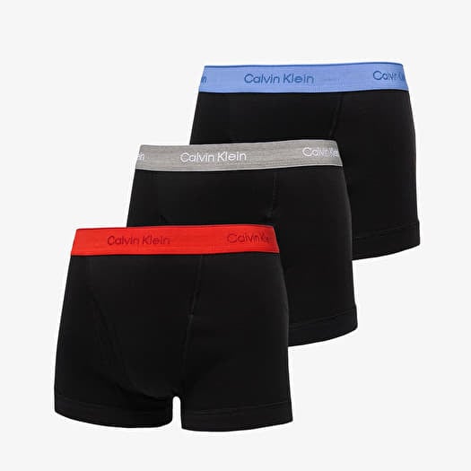 Boxerky Calvin Klein Trunk 3-Pack Black