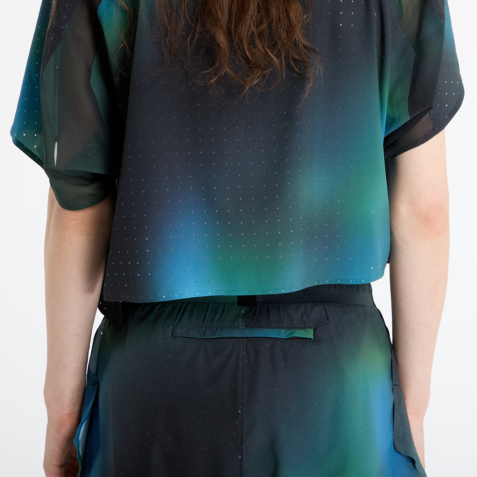 Šortky Y-3 Allover Print Running Shorts UNISEX Multicolor