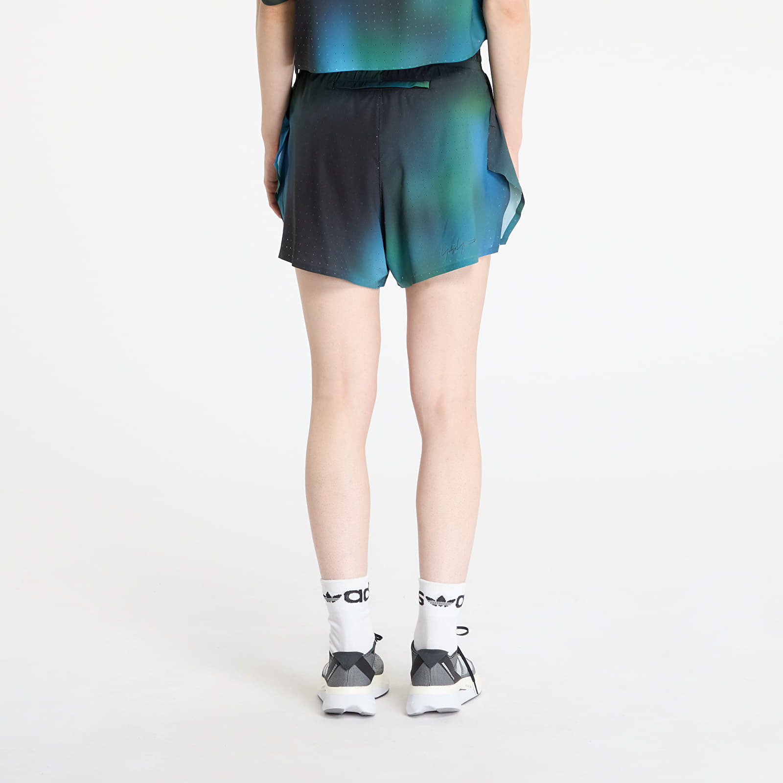 Šortky Y-3 Allover Print Running Shorts UNISEX Multicolor