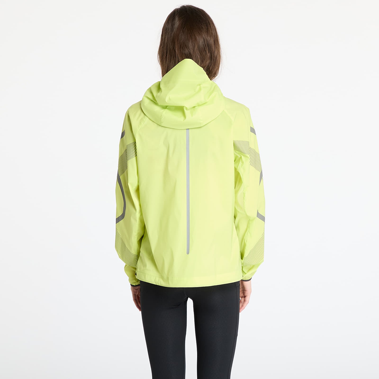 Dámské bundy adidas x Stella Mccartney Running Jacket Green/ Bahia Glow
