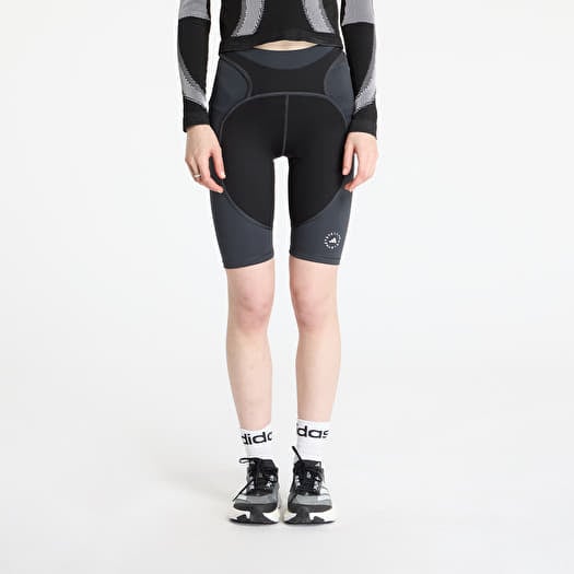 Šortky adidas by Stella Mccartney Two-Tone Bike Leggings Black/ Black/ Carbon