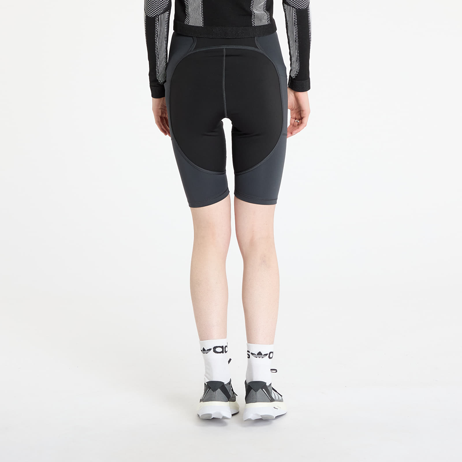Shorts adidas by Stella Mccartney Two-Tone Bike Leggings Black/ Black/ Carbon
