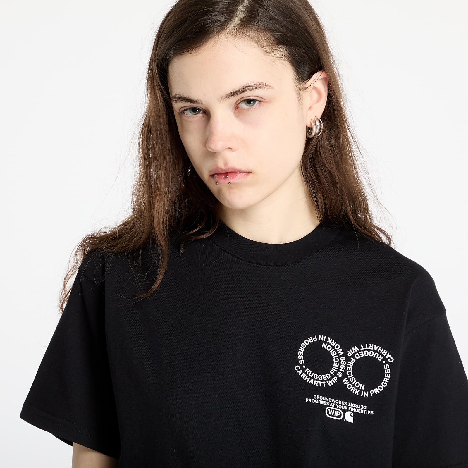 T-Shirts Carhartt WIP S/S Rotation T-Shirt UNISEX Black/ White