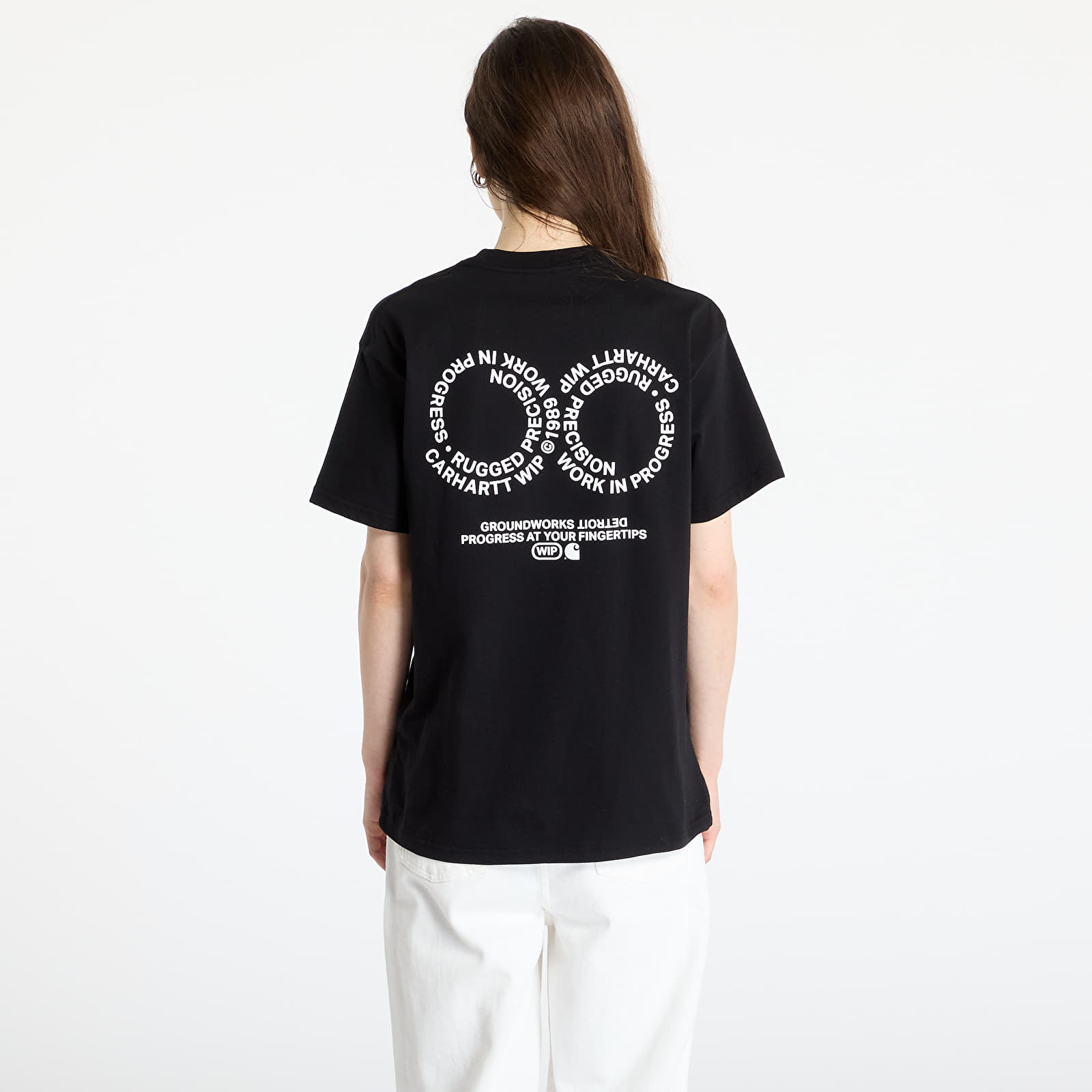 T-Shirts Carhartt WIP S/S Rotation T-Shirt UNISEX Black/ White