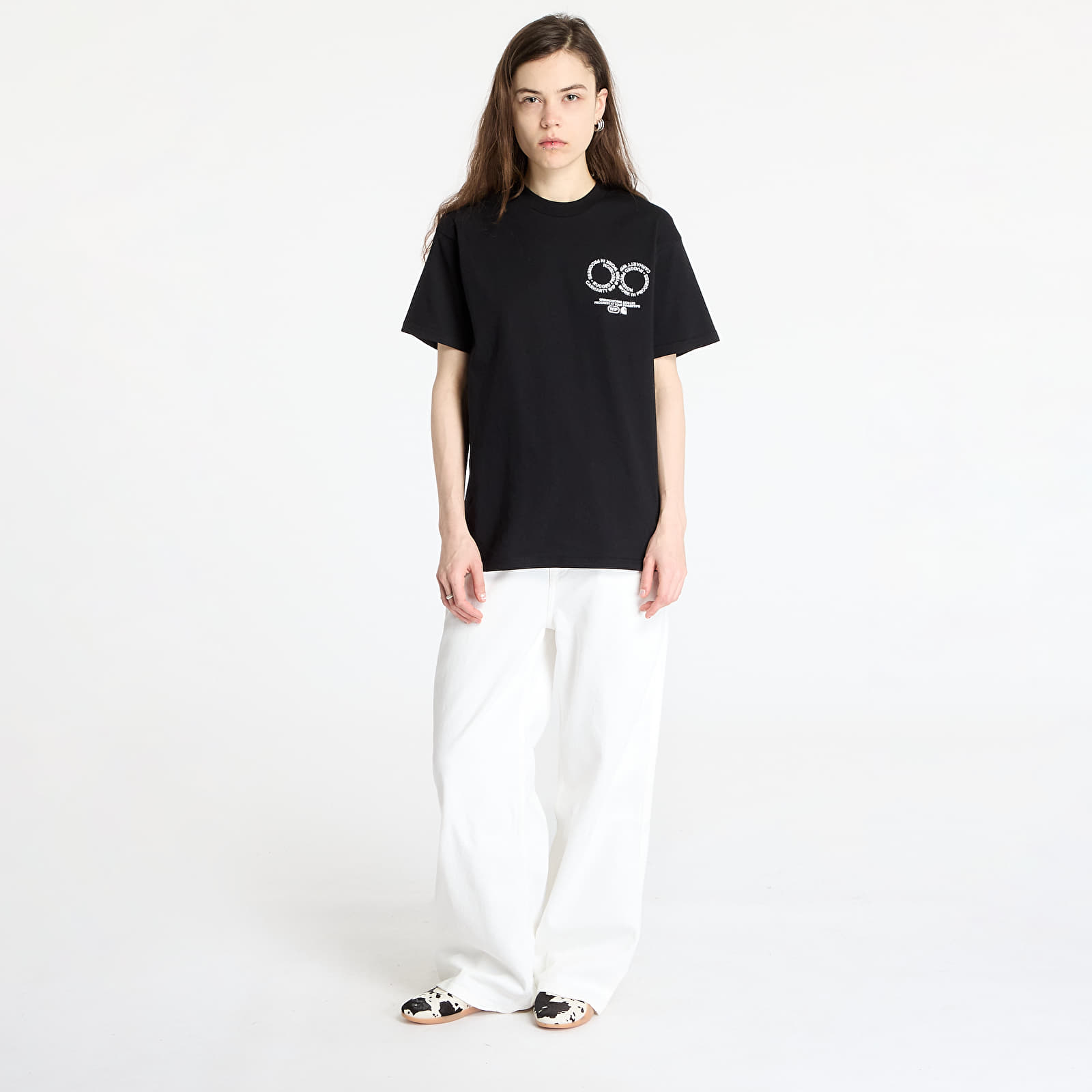 T-Shirts Carhartt WIP S/S Rotation T-Shirt UNISEX Black/ White