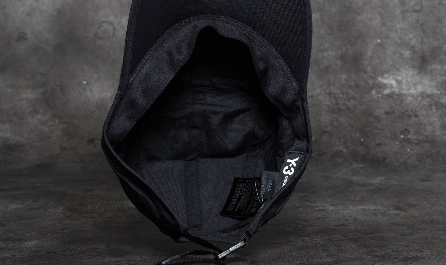 Caps Y 3 Foldable Cap Black Footshop