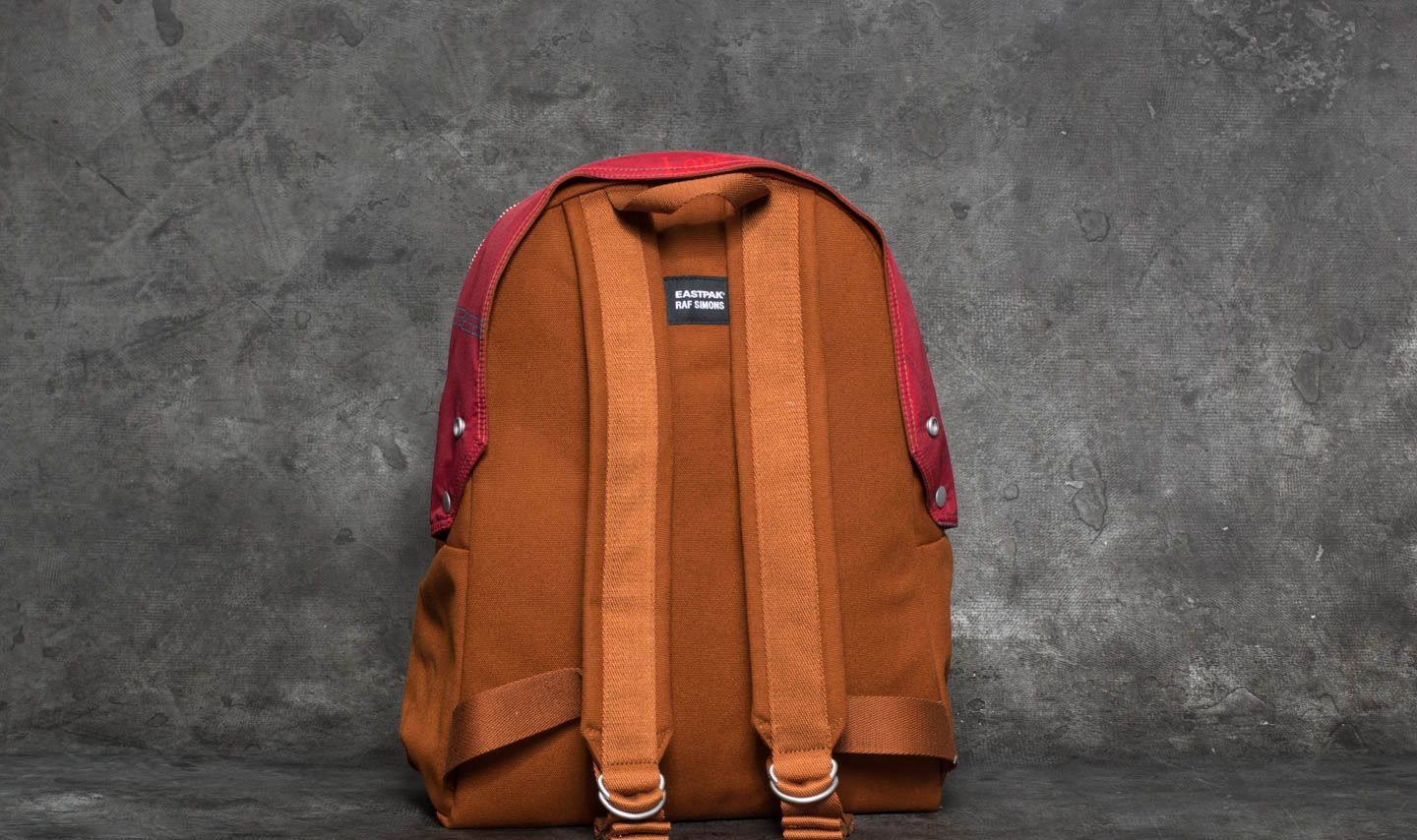 EASTPAK × RAF SIMONS Рюкзаки EASTPAK x Raf Simons Padded Pak'R Backpack Rust Canvas