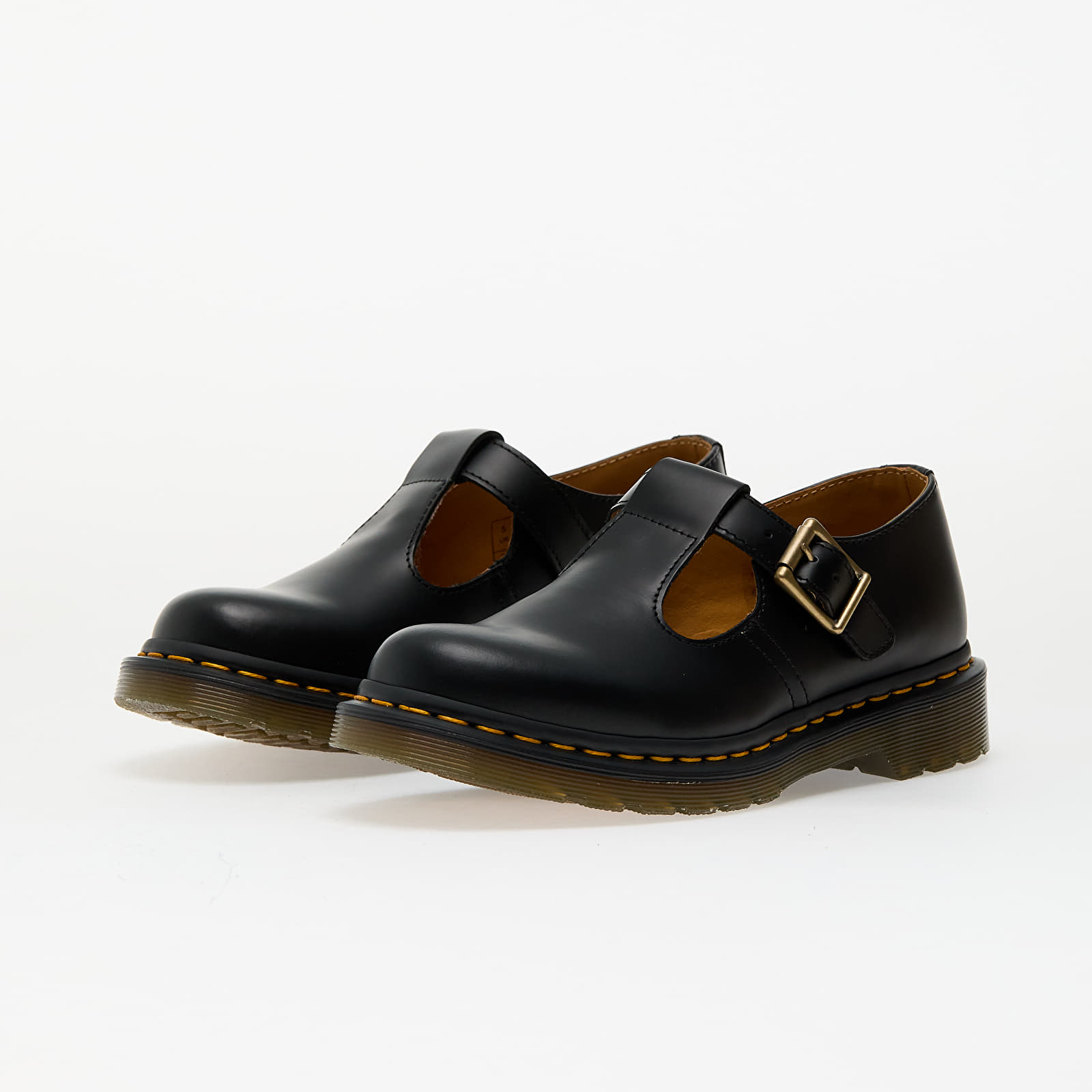 Dámské tenisky a boty Dr. Martens Polley Black Smooth