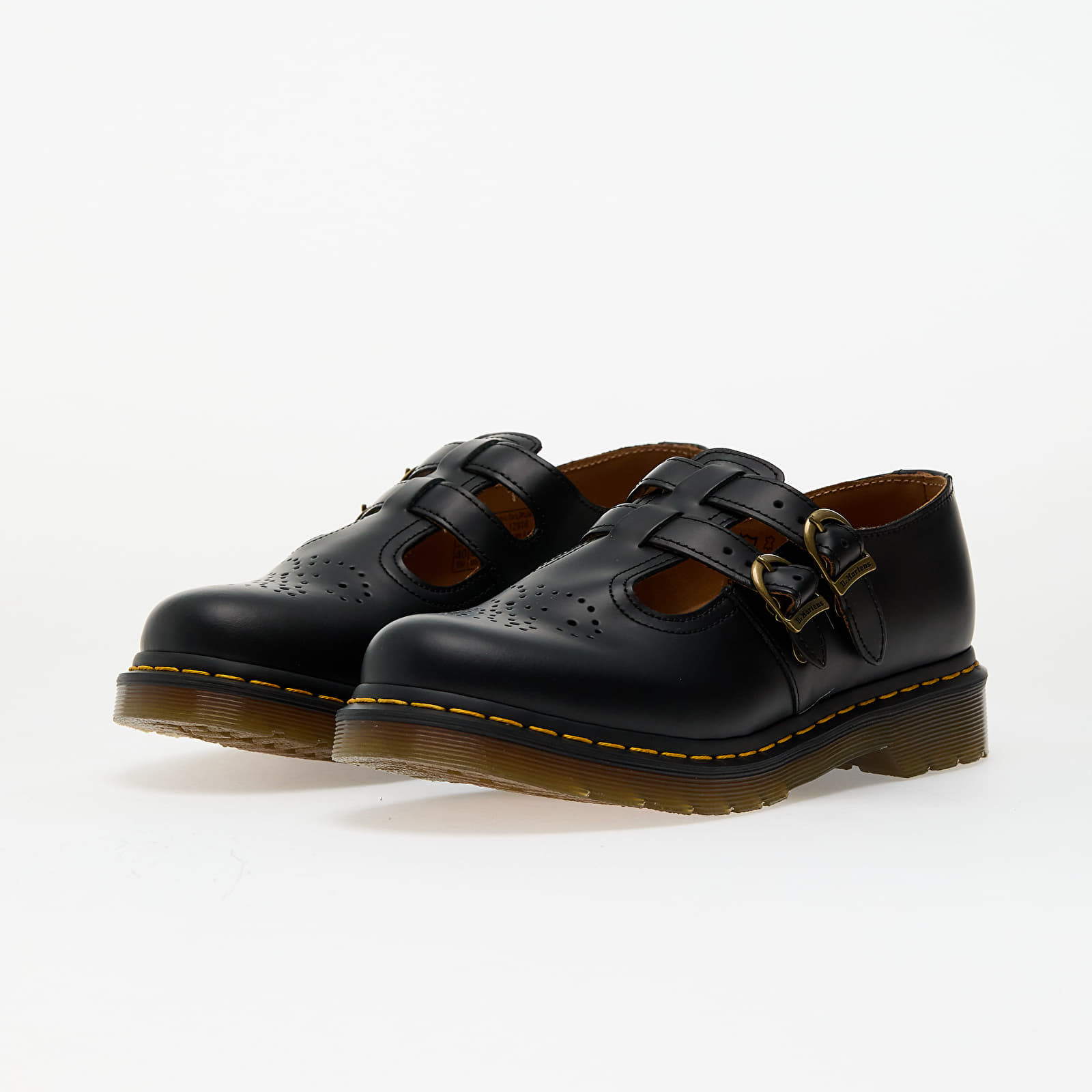 Dámské tenisky a boty Dr. Martens 8065 Mary Jane Black Smooth