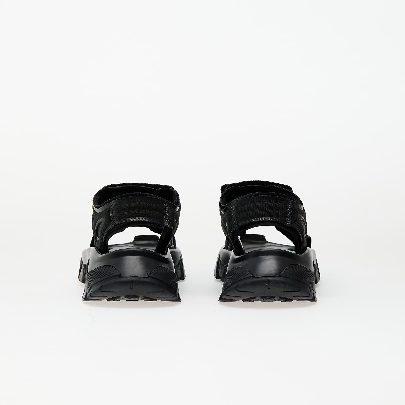 Women's shoes adidas x Stella McCartney Hika Sandal Canvas Core Black/ Core Black/ Utility Black