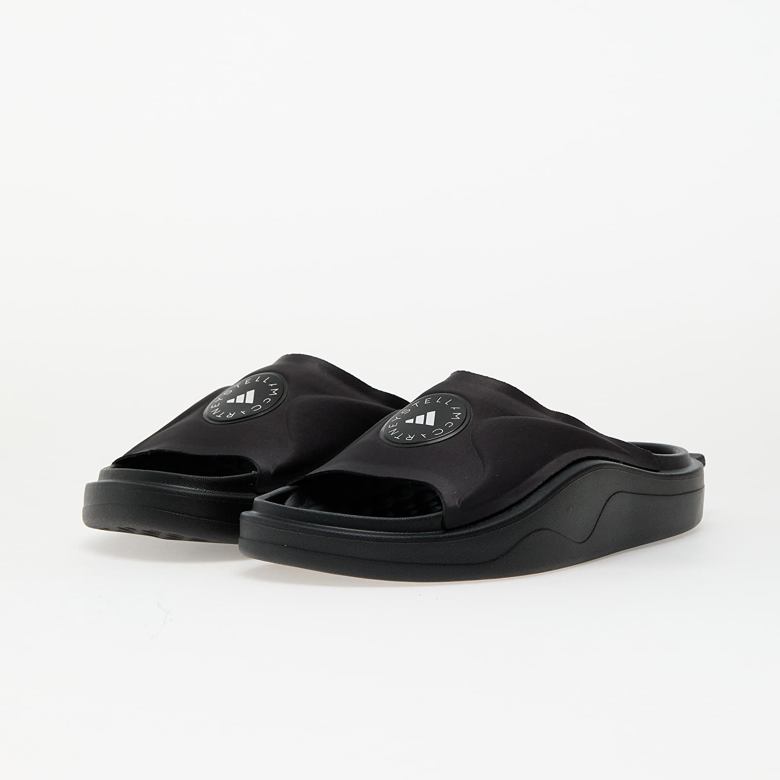 Women's shoes adidas x Stella McCartney Slide Core Black/ Core Black/ Core Black