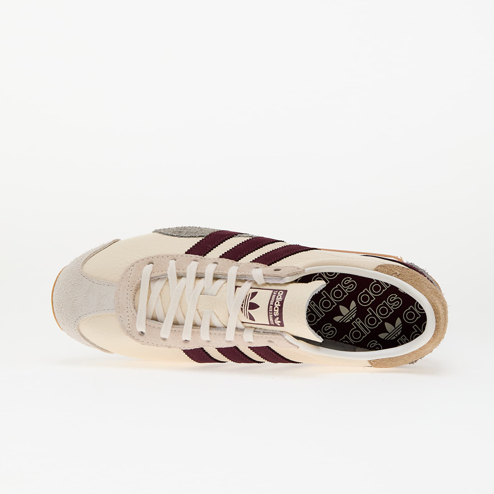 Dámske topánky a tenisky adidas Country Og W Wonder White/ Maroon/ Silver Pebble
