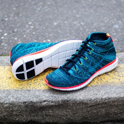 Nike flyknit blu shop