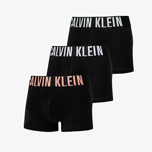Boxerky Calvin Klein Trunk 3-Pack Black