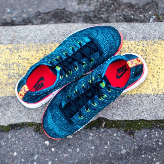 Nike Free Flyknit Chukka Dark Obsidian Blue Footshop