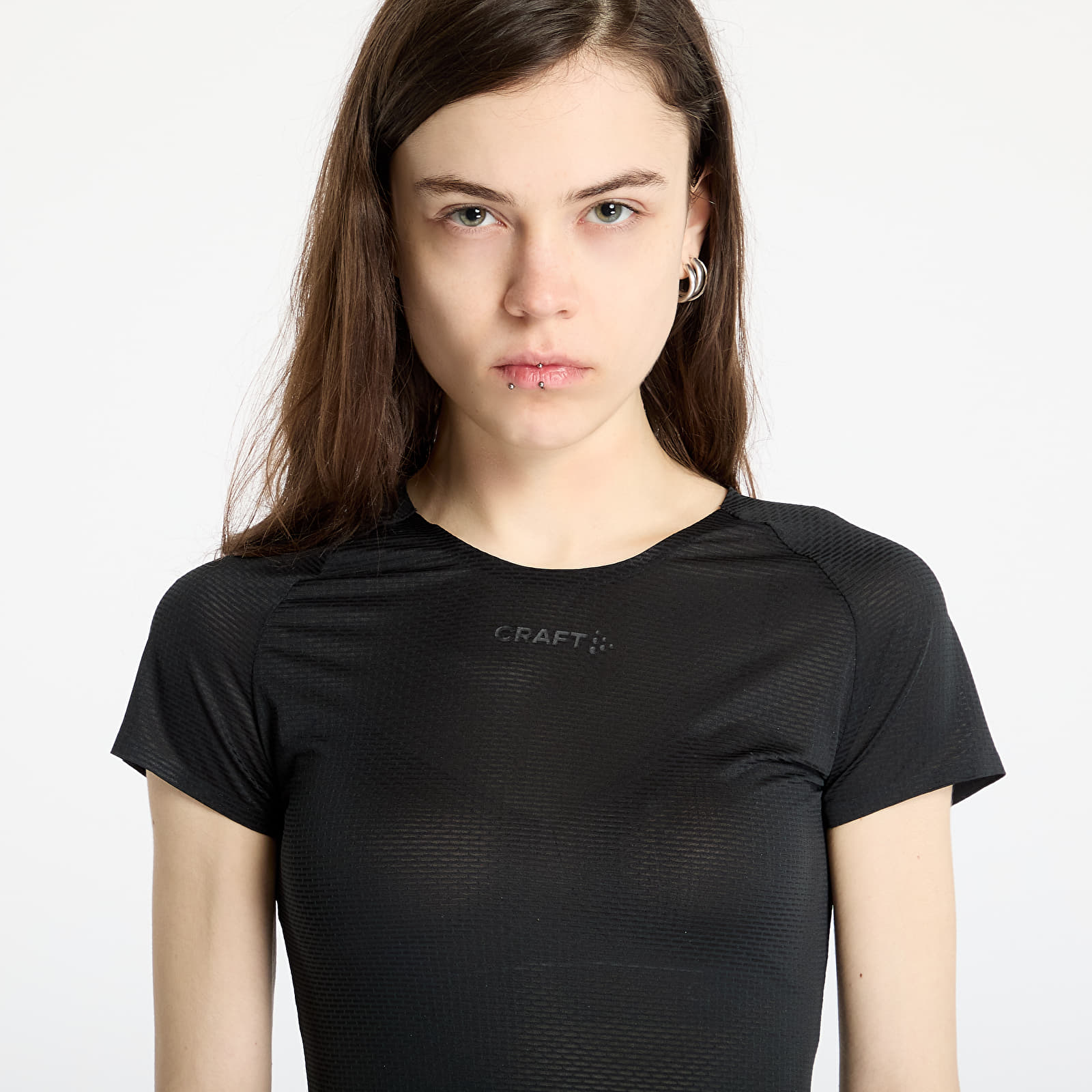 Women's T-shirts Craft Pro Dry Nanoweight Tee Black